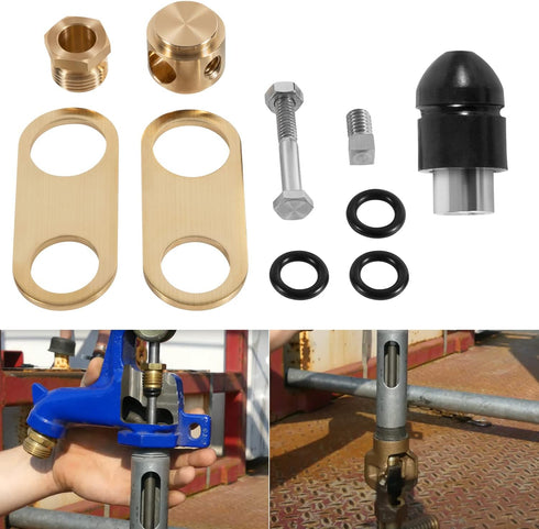 850 Sb Parts Kit Yard Water Hydrant Repair Kits & 8842 Plunger Fit for Simmons 800LF 800SB 4800LF 5800LF 6800LF Series Frost Proof Landscape Outdo...