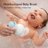 Momcozy? Innovative Cradle Cap Brush with Pump, 2-in-1 Baby Cradle Cap Brush with Bubbler, Newborn Cradle Cap System, Shampoo Brush Baby Bath Esse...