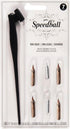 Speedball Oblique Pen Set - 1 Penholder w/ 4 Nibs, 2 Pen Points...