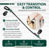 Sporn Dual Handle Padded Dog Training Leash, 6ft Long Dog Leash Heavy Duty for Maximum Control, 360-Degree Swivel with Reflective Strap for High V...