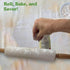 Regency Wraps Rolling Pin Cover for Non-Stick Dough Rolling, 100% Cotton Absorbs Excess Flour So Pastries Come out Light and Flakey, 15" Pack of 2...