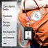 Heavy Duty Retractable Badge Reel with Carabiner Belt Clip Key Ring Cute Badge Holder ID Name Badge Reels for Office Worker Doctor Nurse 3 Pack (M...
