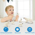 Toymany 6PCS Polar Bear Figurines Toy with Polar Bear Cub, 2-4" Realistic Plastic Arctic Animals Figures Family Set for Christmas Educational Toys...