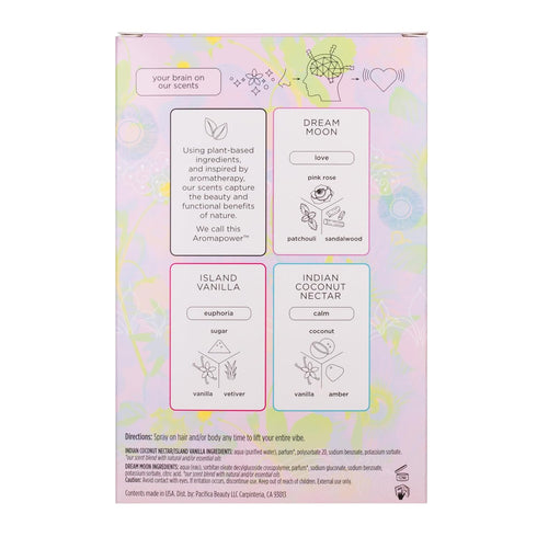 Pacifica Take Me There Mini Hair & Body Mist Set...