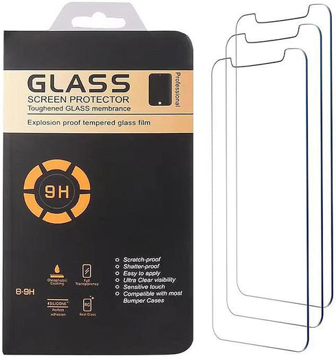 3 Pack, Tempered Glass Screen Protector Compatible with iPhone 11 Pro Max/XSMax...