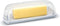 Butter Dish with Lid, Butter Keeper for Countertop, Easy Scoop, No Mess Lid, Dishwasher Safe (Clear)...