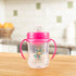 Dr. Brown's Milestones Soft Spout Sippy Cup with Handles, Pink Bunny Hero, BPA-Free, 9 oz/270 mL, 9m+...