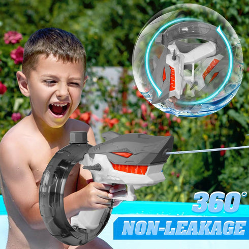 Electric Water Guns for Kids Ages 4-8: Powerful Electric Water Gun Automatic Squirt Gun Large Capacity Water Gun Long Range Water Gun Summer Outdo...