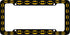 CHROMA 42519 Black Batman Logo Plastic Frame, 12x6...