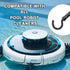 2 Pack Accessories Hook for Robotic Pool Cleaner,Keyrank Pool Hook for Poles Compatible with All Pool Vacuum Including Cordless,above Ground and U...