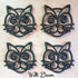 Cat Trivet - Black Cast Iron - for Kitchen & Dining Table - More Than One Makes a Set for Counter, Wall Art or Decoration Accessory - Housewarming...