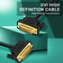 DVI to DVI Cable 6ft DVI-D 24+1 Cable Male to Male Digital Video Monitor Cable,Support 1920x1200,for Gaming, DVD, HDTV and Projector...