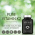 Vitamin K2 Capsules 100 mcg - Vitamin K Complex MK-7 & MK-4-60 Capsules - Vit K2 2 in 1 Formula High Strength Supplement MK7 MK4 - Made in USA - V...