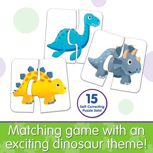 The Learning Journey: My First Match It - Dinosaurs - 2 Year Old Toys, Puzzles for Toddlers, Toddler Puzzle, Educational Toys for 2 Year Old - 15 ...