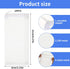 10PCS Media Bags for Aquarium Fish Tank with Zipper 3 x 8 Inch Fish Tank Filter Material Net with Fine Mesh Reusable Filter Bags for Activated Car...