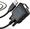 DriverGenius USB to Serial RS232 DB9 Adapter Cable with 9 x LED Indicators - Prolific PL2303 - for Windows 11, macOS 14 Sonoma, Linux (USB232A-E-A...