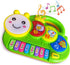 Baby Piano DrumToy, Caterpillar Piano Keyboard Drum Light Up Sound Musical Toy, Learning Educational Interactive Infant Toddler Kids Toys Gift for...