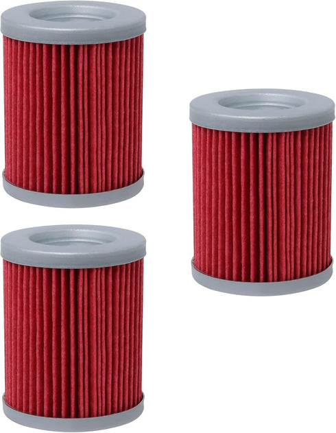 KN132 Oil Filter Compatible with Suzuki DRZ125 DR200 DR200SE LT160 LTF250 Compatible with Arctic Cat 250 300 Kawasaki KH125 KLX125...
