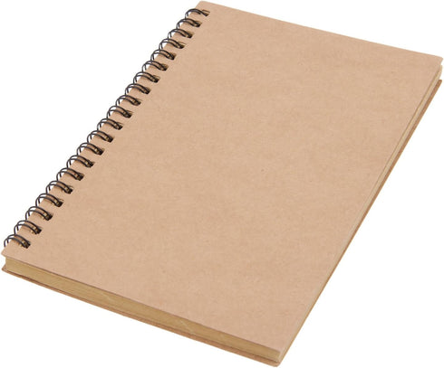 Mtsooning Kraft Paper Unlined Notebooks, 100Pages/50Sheets 6.89x4.92Inch Brown Cover Sketchbook Memo Diary Subject Journal Planner for Travelers S...