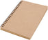 Mtsooning Kraft Paper Unlined Notebooks, 100Pages/50Sheets 6.89x4.92Inch Brown Cover Sketchbook Memo Diary Subject Journal Planner for Travelers S...