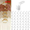 Clothes Hanger Connector Hooks 50PCS Plastic Hooks Cascading Hangers Space Saving Organizer for Heavy Duty Clothes Closet...