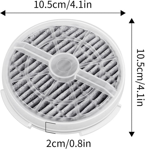 KEEPOW HEPA Filter Replacement Compatible with Frida Baby Air Purifier 3 in 1, RIGOGLIOSO Air Purifier GL2103, JINPUS GL-2103, LTLKY 900S, 2 Pack...