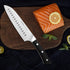 JARVISTAR Professional 7 Inch Chef's Santoku Knife, Ultra Sharp Vegetable Kitchen knife German Forged Steel, All-Purpose Nonstick Blade for Home C...