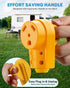 Kohree 30 Amp RV Plug Female, RV Receptacle Heavy Duty Replacement 125/250V, NEMA TT-30R Plug with Ergonomic Grip Handle for RV Camper Caravan Mot...
