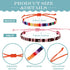 16 Pcs Boho Surfer Ankle Bracelet Set Surfer Bracelet Adjustable Waterproof Ethnic Bracelet Unisex Handmade Braided Bracelets Beach Colorful Thin ...