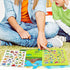 Reusable Sticker Book for Kids, Ocean Stickers Educational Learning Toys Travel Stickers Activity Books for Toddler Girls Boys Age 3+ Birthday Gif...