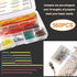 560Pcs Breadboard and Jumper Wire kit PCB Circuit Board Assortment 14 Different Lengths with Tweezers,breadboard and Plastic Box...