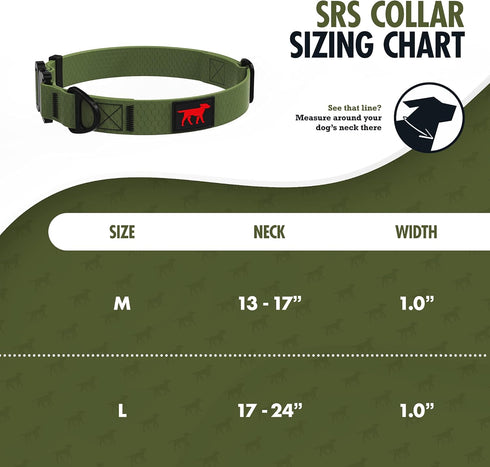 Tuff Pupper Waterproof Action Collar for Dogs | Heavy Duty Water Proof Dog Collar | Tear Proof & Odor Free | Rust-Proof Metal Hardware | Tactical ...