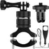 ChromLives Bike Mount for Gopro, Camera Handlebar Mount with 360 Degree Rotation, Aluminum Bike Camera Mount for Mountain Bicycle/Motorcycle for G...