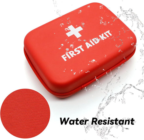 Faylapa Home Car Empty First Aid Bag, 9x7x3 inches Camping Waterproof Case for Travel, Boat, Office, Sports, Hiking, Outdoor (Bag Only)...
