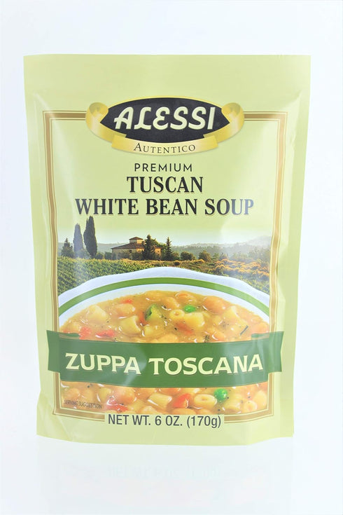 Alessi Zuppa Toscana Tuscan White Bean Soup - 6 oz...