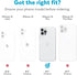 Speck Products Presidio Perfect-Clear iPhone 12, iPhone 12 Pro Case, Clear/Clear OPEN BOX...