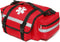 First Aid Bag Empty Trauma Medical Bag for Emergency First Responder Bag Organizer EMS EMT Shoulder Carry Bag 13 x9 x7 Red Middle...