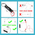 Sntieecr 3 Pack 42 PCS Electric Circuit Motor Kit with Organize Bags, Educational Montessori Learning Electric Circuit Kit Sets for Kids DIY STEM ...
