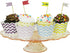 AllyDrew Standard Size Chevron Cupcake Wrappers (Set of 20), Blue...