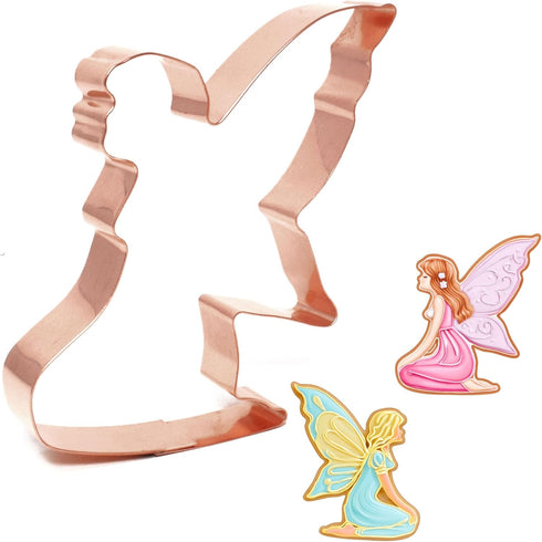 Garden Fairy Cookie Cutter 4.5 Inch Handcrafted in USA by The Fussy Pup...