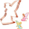 Garden Fairy Cookie Cutter 4.5 Inch Handcrafted in USA by The Fussy Pup...