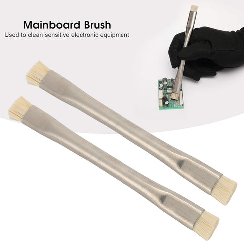 Antistatic Brush, 2 PCS Mainboard Cleaning Tools ESD Safety Dust Removal Brush Soft Brush for Cleaning Keyboard PCB Mobile Phone Parts......