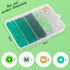 Yochus Green Clay Beads Bracelet Making kit, 1700pcs Heishi Beads for Jewelry Making, Polymer Clay Beads Friendship Bracelet Kit with Gold Beads L...
