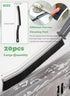20Pcs Crevice Cleaning Brush - Multifunctional Hard Bristle Crevice Cleaning Brush, Gap Brush Cleaning Tools for Household Use, Home, Kitchen, Bat...