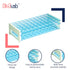 Detachable Plastic Tube Rack Set, 2pcs, Suitable for Tubes of Dia.?17mm, 50 Holes Test Tube Holder, for Classroom, Lab,TTRP50A2...