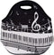 Wrapables Insulated Neoprene Lunch Bag, Musical Notes...