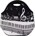 Wrapables Insulated Neoprene Lunch Bag, Musical Notes...