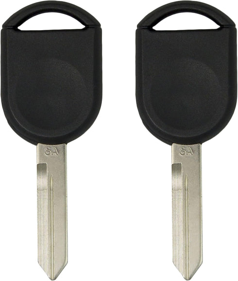 Keyless2Go Replacement for New Uncut 80 Bit Transponder Ignition Car Key H92 H84 H85 (2 Pack)...
