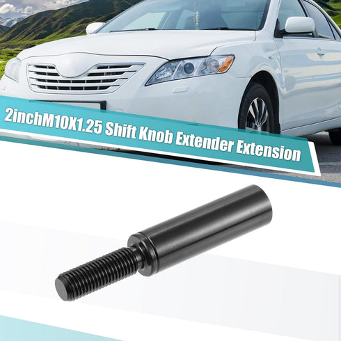 X AUTOHAUX 51mm 2" Car Shift Knob Extension Aluminum Alloy Gear Shifter Extender Lever M10x1.25 for Ford for Nissan...