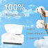 Face Clean Towels 100% Cotton Extra Thick Disposable Towel Sensitive Skin, Lint- free Facial Tissue for Cleansing, Skincare and Makeup Remover, Dr...